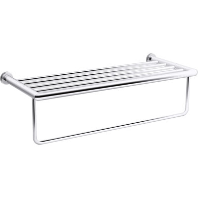 Kumin Hotelier Accent Shelf with Towel Bar