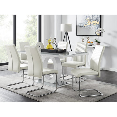 Eubanks Dining Set with 6 Chairs