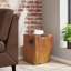 Geiger Solid Wood Accent Stool