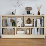 Montessori Shelf 5-section With Blackboard 23.6" H X 43.6" W Bookcase