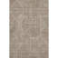 Tapis brun Prisco lavable à la machine de qualité supérieure-131808756