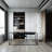 Kimarie 66.92" Modern Black Dimmable LED Novelty Floor Lamp