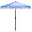 Parasol à franges inclinables 108 po Winnie-606380129