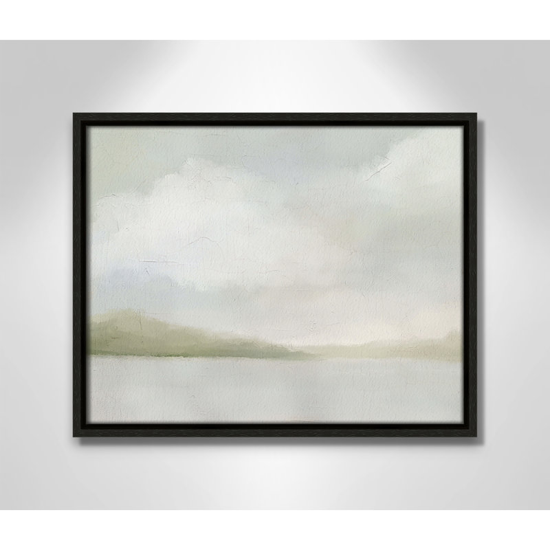 Queensland " A Tranquil Morning ", 12.5" H x 15.5" W, Espresso