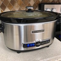 KitchenAid KSC6223SS 6-Qt. Slow Cooker with Standard Lid - Stainless Steel