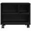 Support d'imprimante chêne noir 16,14 po x 12,60 po x 13,58 po-2117665993