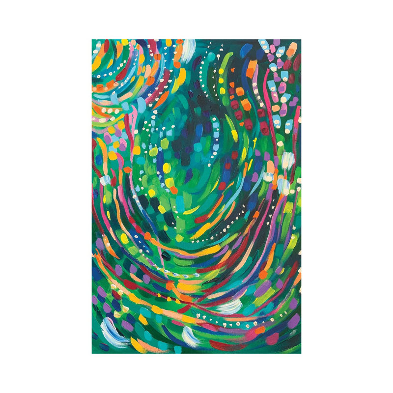 The Night Forest by Sarah Coey - Gallery-Wrapped Canvas Giclée on Canvas, No Frame, 20.32 cm H x 30.48 cm W