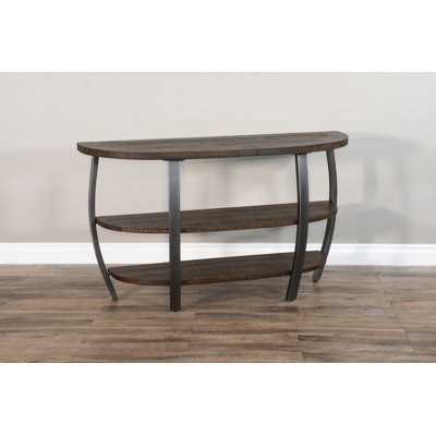Bridgecliff 52'' Solid Wood Top Console Table