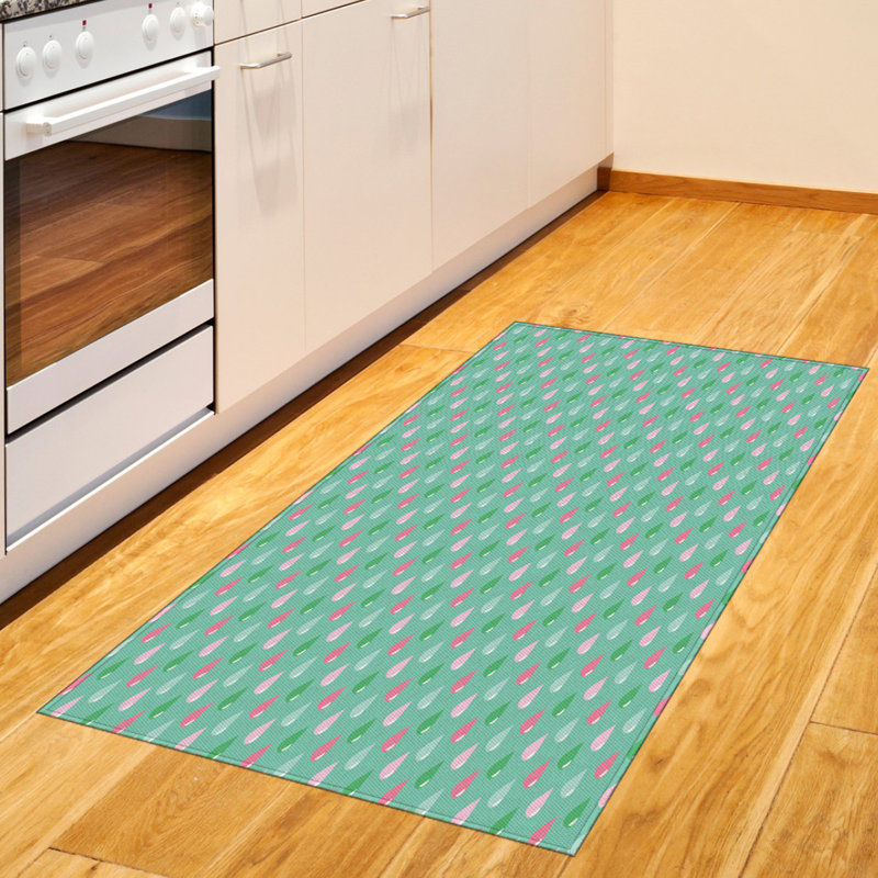 Drôle de tapis décoratif à longs fils en fibre de polyester à haute densité, Rectangle— 4 pi x 5 pi 8 po