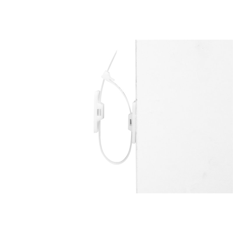 Bibliothèque de présentation asymétrique, 5 niveaux, Blanc