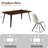 Carvajal Cavanagh 5-Piece Modern Dining Set-794534690-794534688
