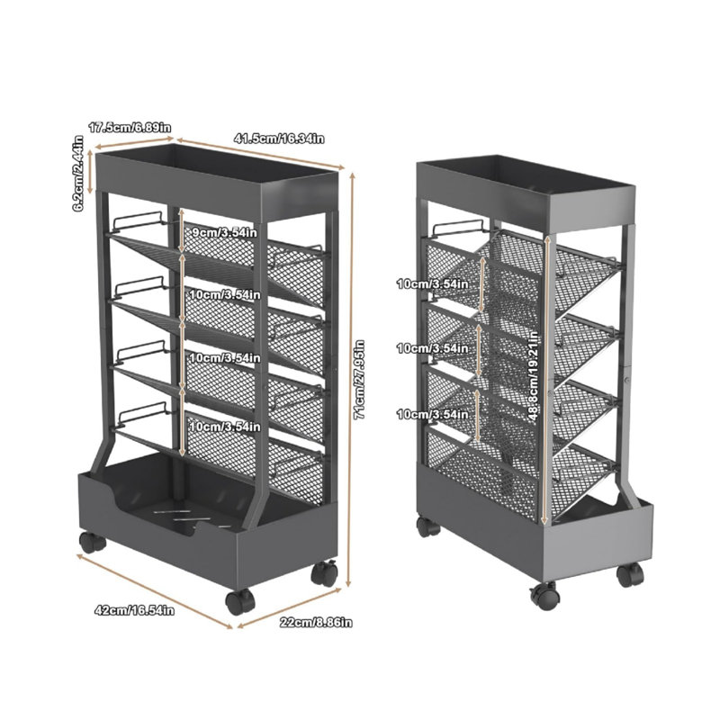 71 H x 42 W Cart