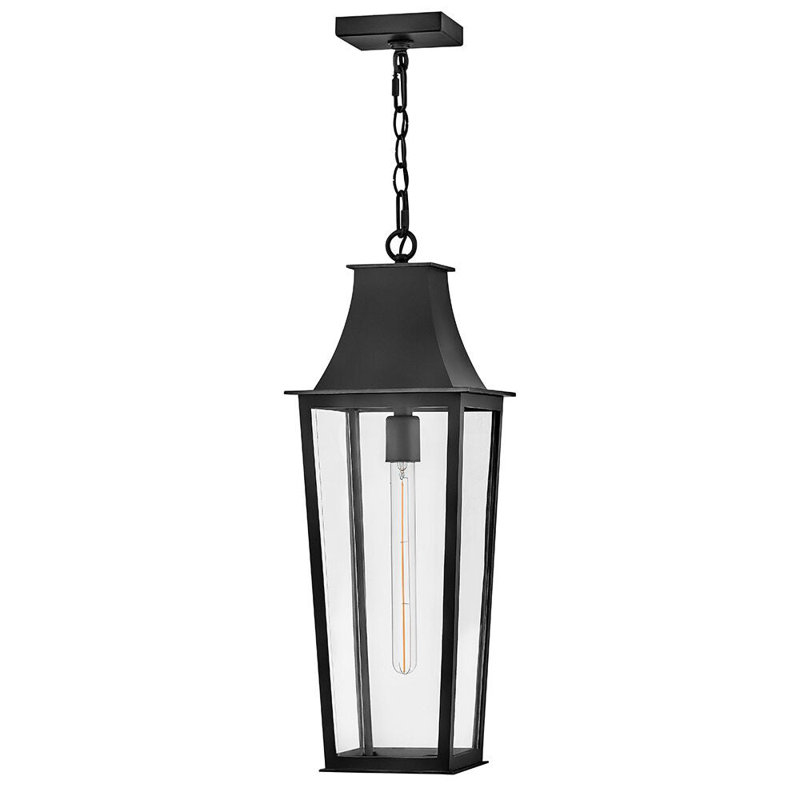 Hinkley Georgetown Hanging Lantern, Black