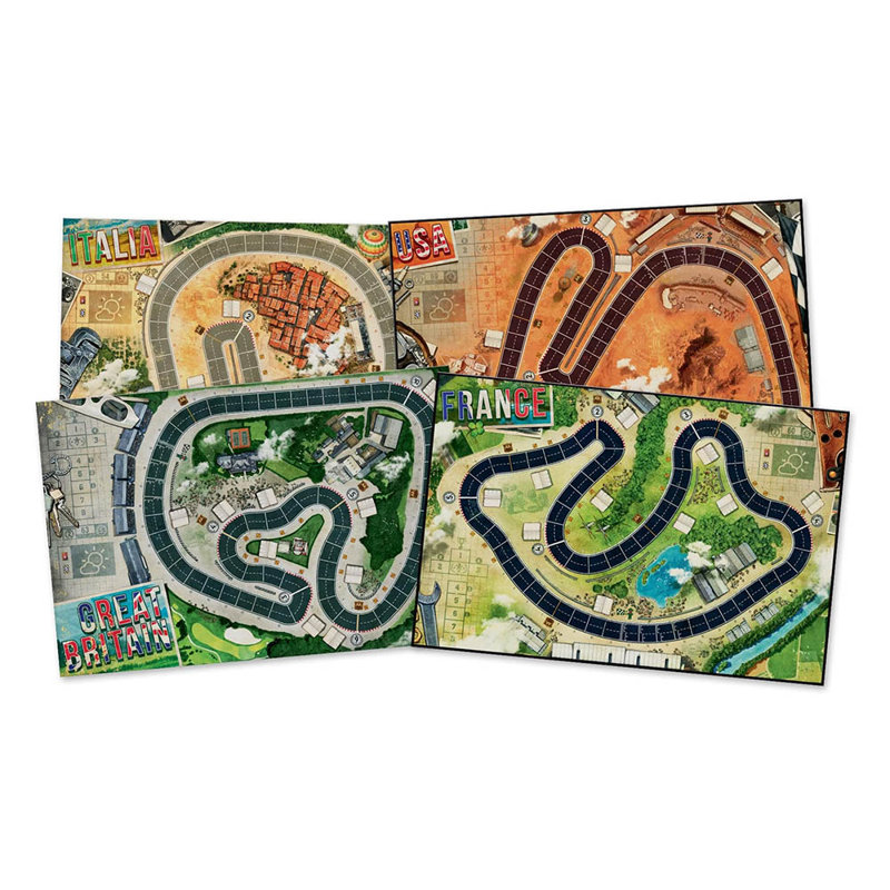 Days of Wonder HEAT Pedal to the Metal Intense Car Racing & Strategy Board Game