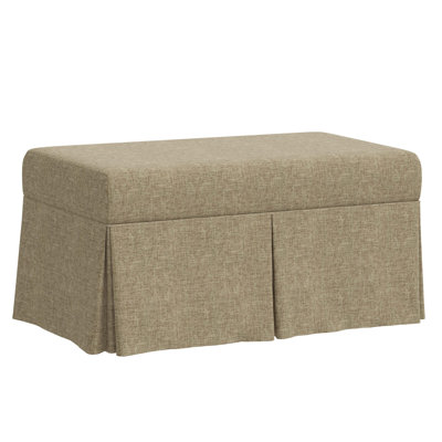 Banc de rangement rembourré Wyatt