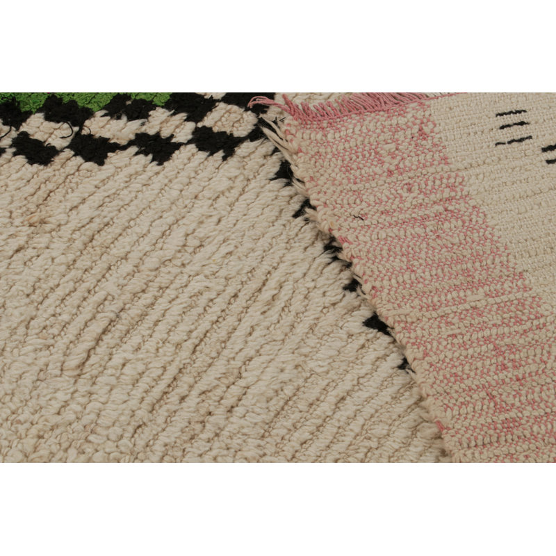 One-of-a-Kind Rectangle 3'7"x5'10" Hand Knotted Area Rug