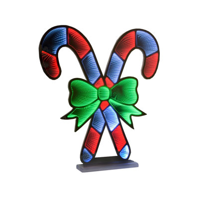 Infinity Double Candy Cane Display