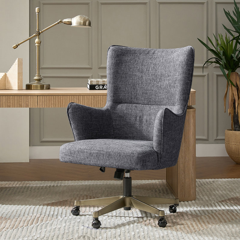 Chaise de bureau Benita, Noir