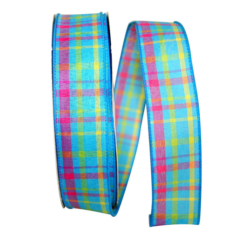 Ruban écossais, H 1,5 po x l 1800 po x P 1,5 po, Bleu