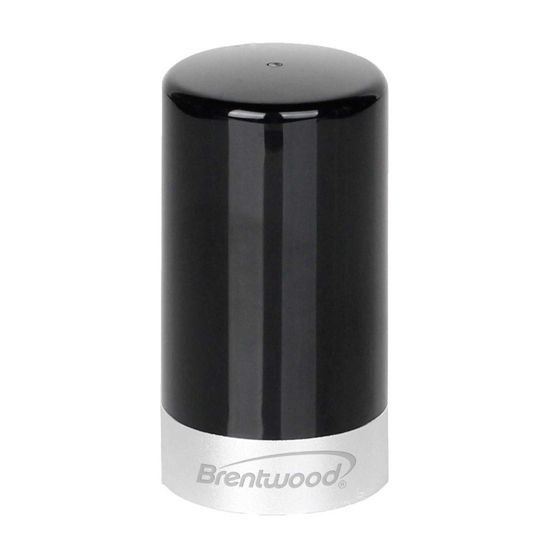 Brentwood Portable Automatic Vacuum Wine Preserver Black