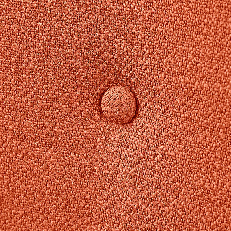 Adele Swivel Chair, Orange Polyester