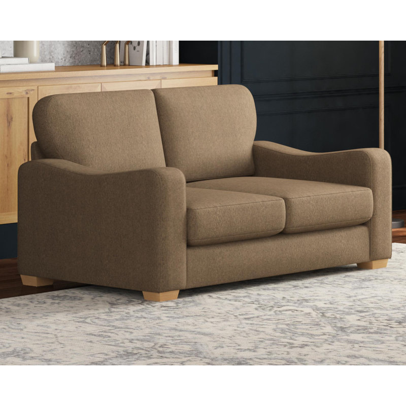 Theadford Two Seater, Fixed Back, Brick