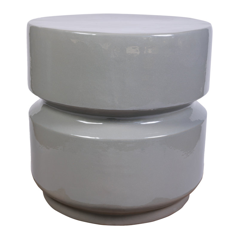 Balance Garden Stool, Sage Gloss