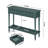 42"Carved 3-Drawer Console Table With Storage Shelf-1611921959