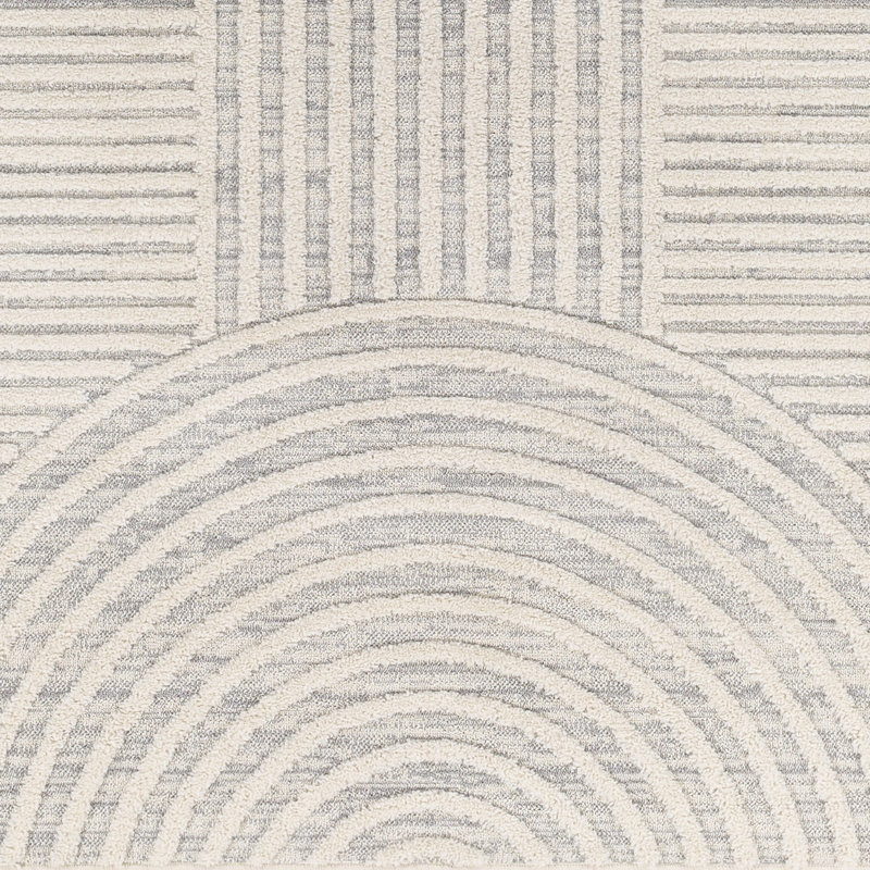 Aine cream rug, Carré 6 pi 7 po