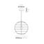 Sphere 1 -Light Single Globe Pendant-26617686-26617687