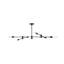 Pluton 6 - Light Chandelier-32486192