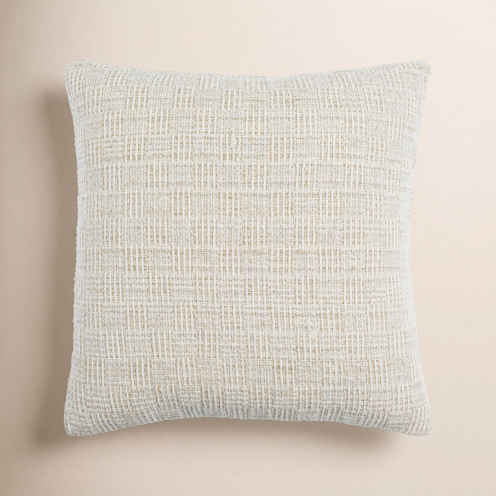 Cadena Textured Throw Pillow, 20" x 20", Square, Polyester/Polyfill