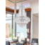 Lustre en chrome 12 lumières Elegant Lighting Century-22739093