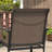 Outdoor Stackable PVC-coated polyester Dining Chair-1789723801