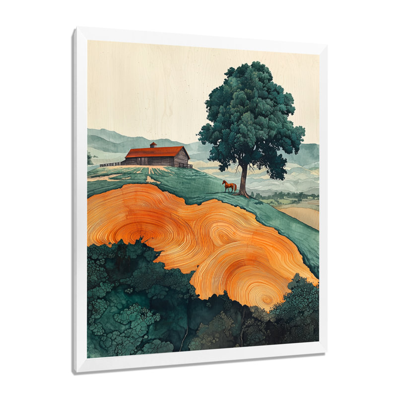 Nailwell - Animals Wall Decor, 20" H x 12" W, Single Picture Framed Print, White