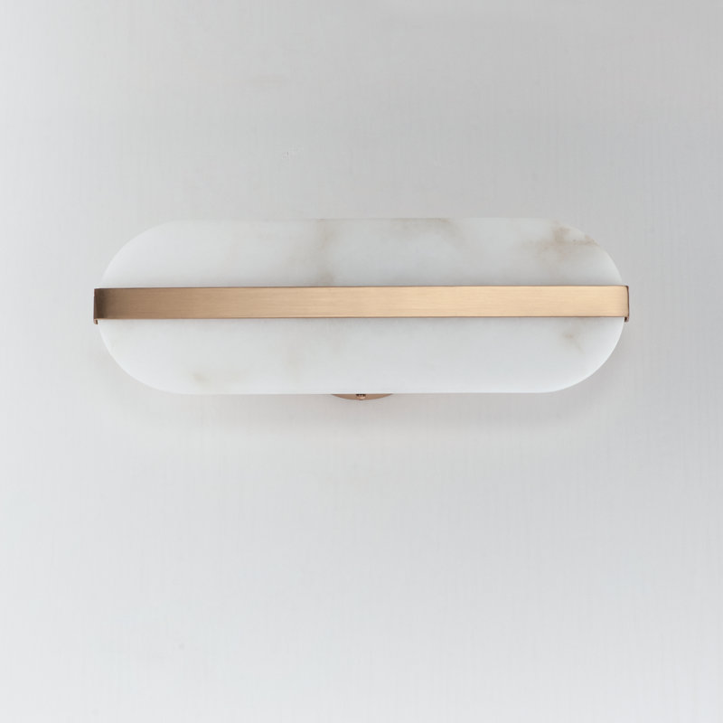 Stonewall 1 - Light LED Armed Sconce