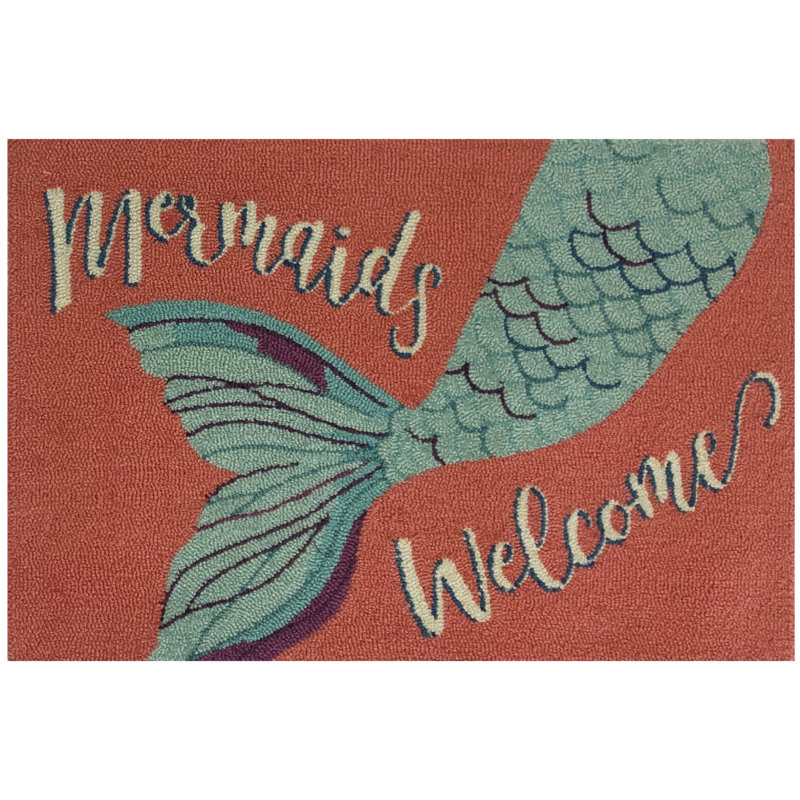 Mermaids Welcome Coral_26495, Rectangle 2 pi x 3 pi