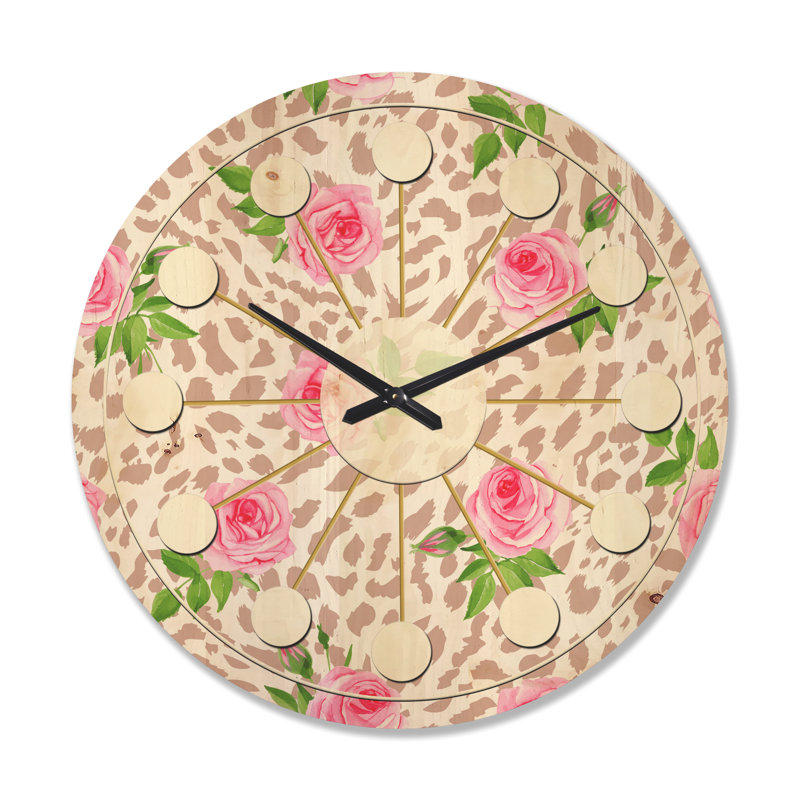 Horloge murale Leopard, Très grand