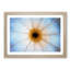Down the Barrel in Blue and Yellow in Abstract - Picture Frame Graphic Art Print-55734266-55734269