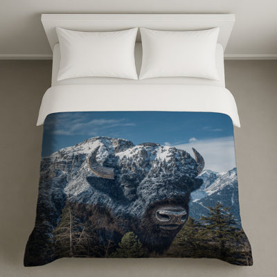 Housses de couette Mountain Bison Illusion