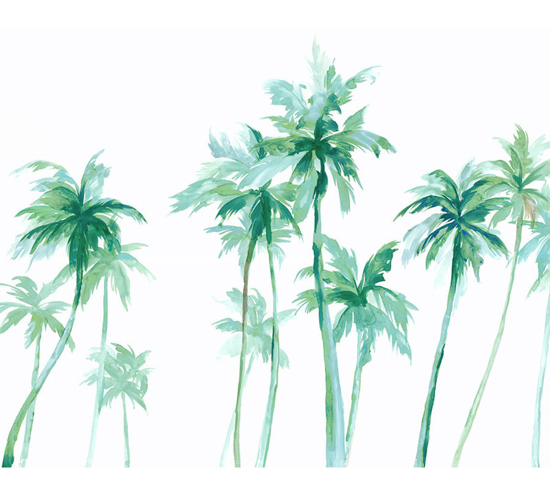 «Summer Drive» par Giselle Kelly, peinture encadrée, Image au gel brossé