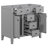 Single Bathroom Vanity Base Only-91688528