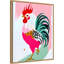 «Rooster» par Maupin, reproduction d'art sur toile encadrée-1914710517