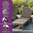 74.5" L Resin Reclining Chaise Lounge-1240493268