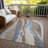 Petala Brown Washable Indoor-Outdoor Rug - -1421448024