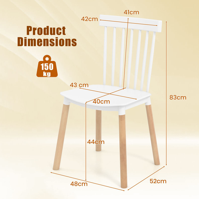 Side Chair in White