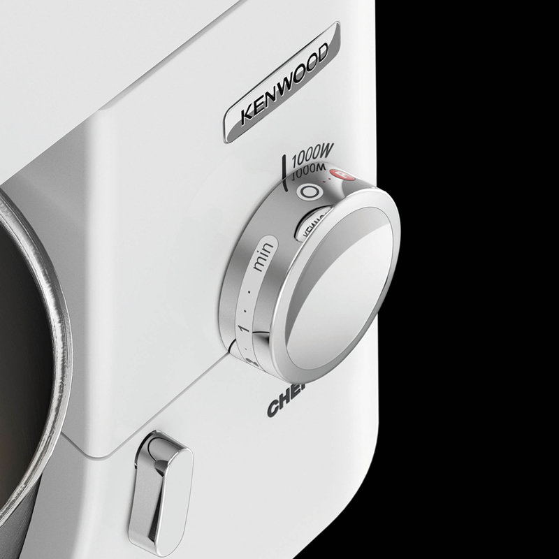 Kenwood Chef 4.6L Stand Mixer, White