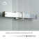25" Dimmable LED 25W Vanity Light 3000K/4000K/5000K CCT Adjustable in Brushed Nickel