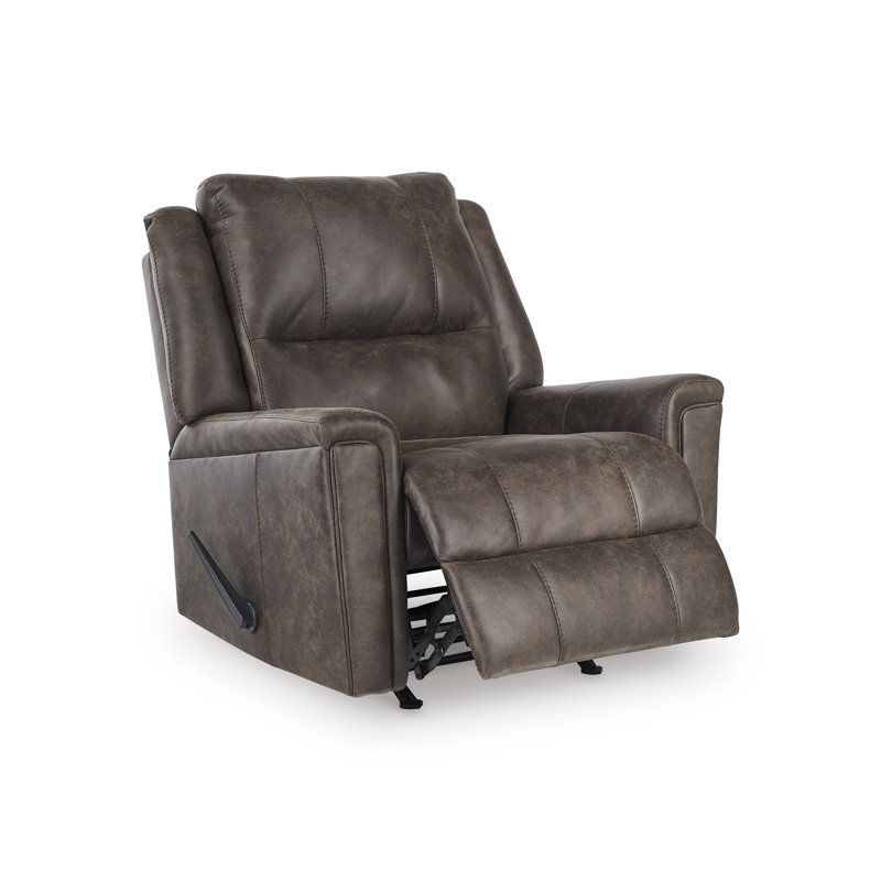 Leola Rocker Recliner, Dark Gray