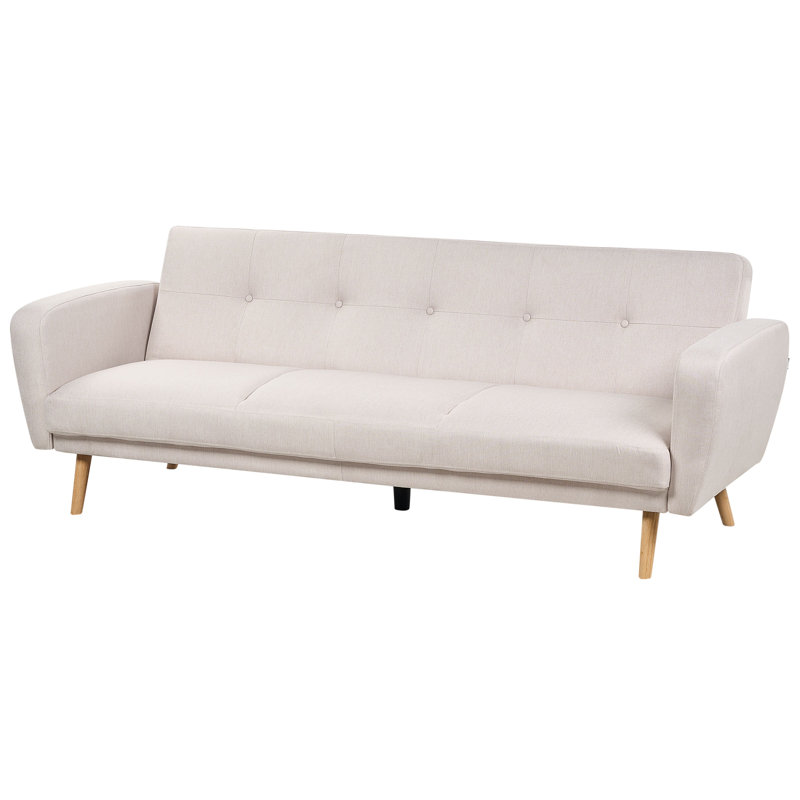FLORLI 3 Seater Sleeper, Light Beige